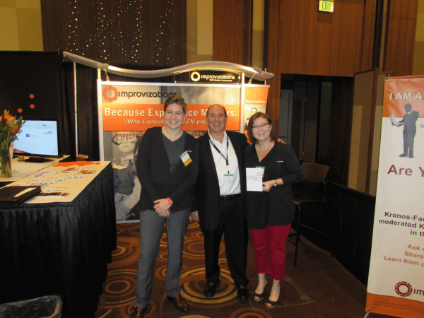 Aron J. Ain, Kronos CEO, stop by Improvizations to say hello!