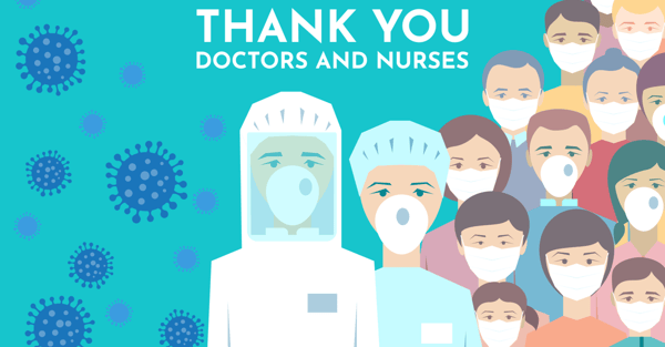We salute healthcare workers