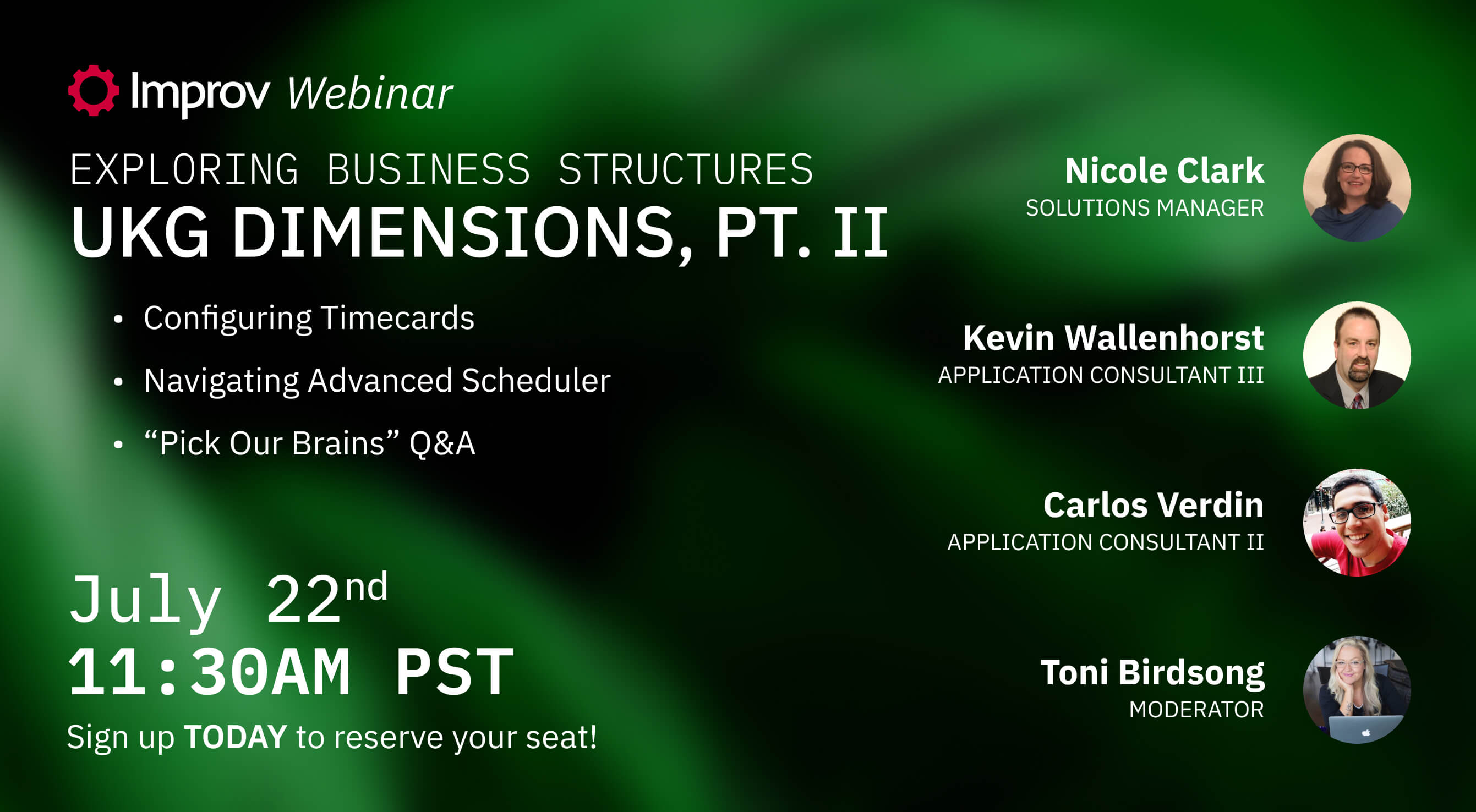 Register now to reserve your seat for this complimentary webinar. 
